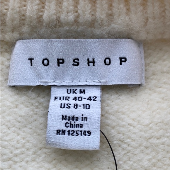 Topshop Sweaters | Topshop I Heart Christmas Polka Dot Hearts Sweater | Poshmark